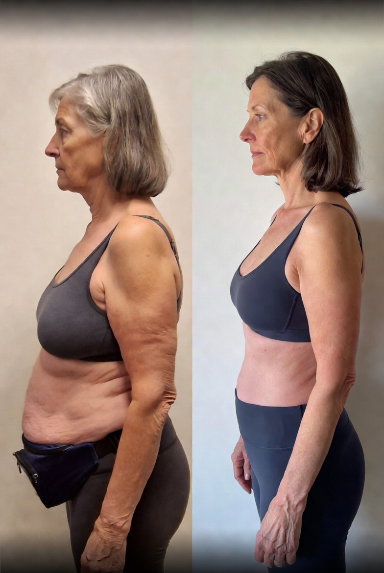 Solange antes e depois do Programa Renascimento